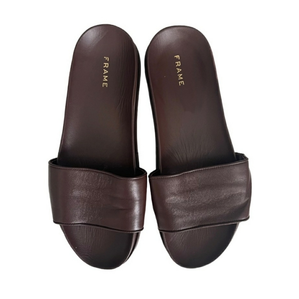 Frame Le Osborne Leather Sandals 38.5/8